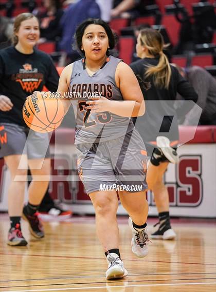 Thumbnail 3 in Coleville vs. Wells (NIAA Class 1A State Girls Quarterfinal) photogallery.