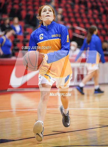 Thumbnail 3 in Coleville vs. Wells (NIAA Class 1A State Girls Quarterfinal) photogallery.