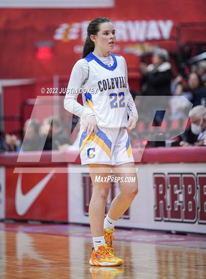 Thumbnail 2 in Coleville vs. Wells (NIAA Class 1A State Girls Quarterfinal) photogallery.