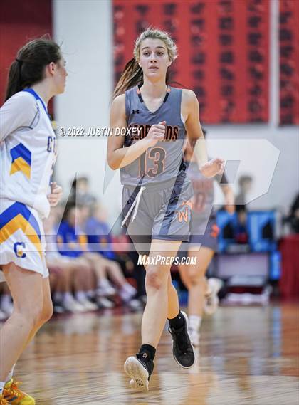 Thumbnail 3 in Coleville vs. Wells (NIAA Class 1A State Girls Quarterfinal) photogallery.
