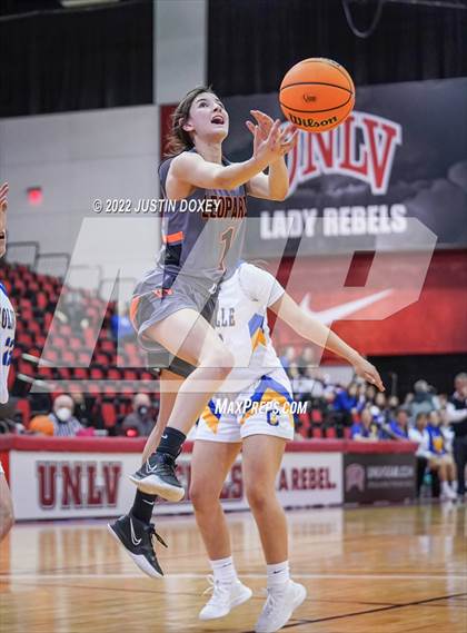 Thumbnail 1 in Coleville vs. Wells (NIAA Class 1A State Girls Quarterfinal) photogallery.
