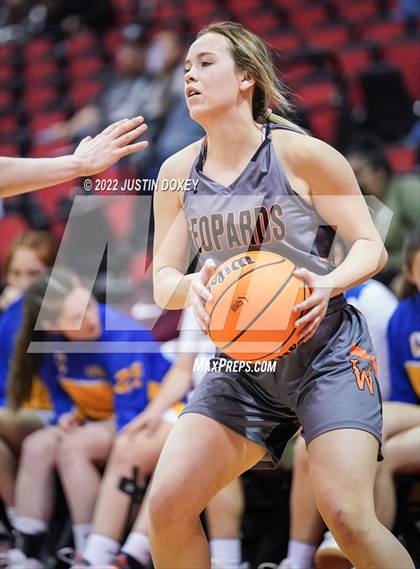 Thumbnail 2 in Coleville vs. Wells (NIAA Class 1A State Girls Quarterfinal) photogallery.