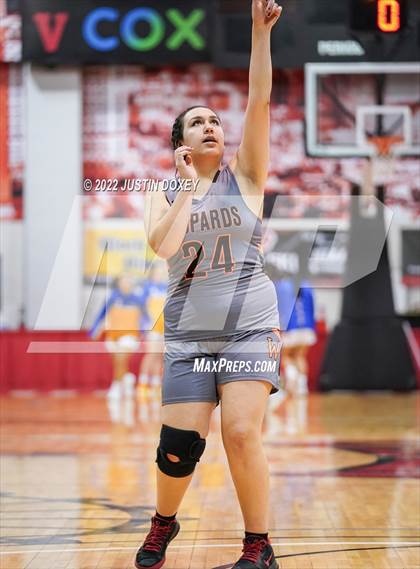 Thumbnail 3 in Coleville vs. Wells (NIAA Class 1A State Girls Quarterfinal) photogallery.
