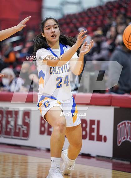 Thumbnail 1 in Coleville vs. Wells (NIAA Class 1A State Girls Quarterfinal) photogallery.