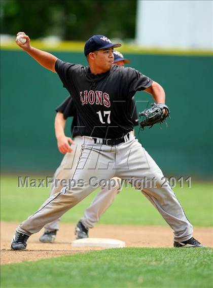 Thumbnail 3 in Valley Christian vs. Millennium (CIF SJS D7 Final) photogallery.