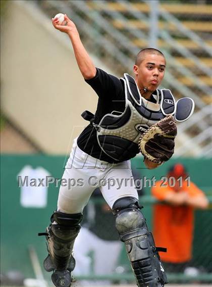 Thumbnail 3 in Valley Christian vs. Millennium (CIF SJS D7 Final) photogallery.