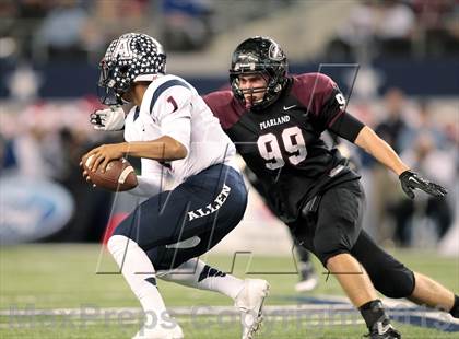 Thumbnail 3 in Allen vs. Pearland (UIL 5A Division 1 Final) photogallery.