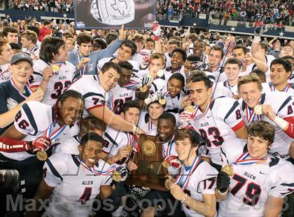 Thumbnail 1 in Allen vs. Pearland (UIL 5A Division 1 Final) photogallery.