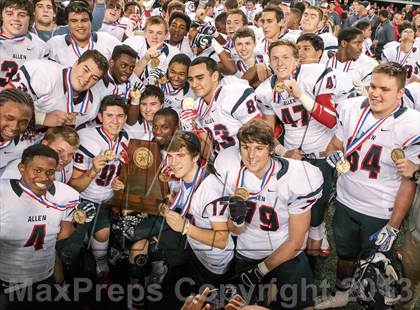 Thumbnail 3 in Allen vs. Pearland (UIL 5A Division 1 Final) photogallery.
