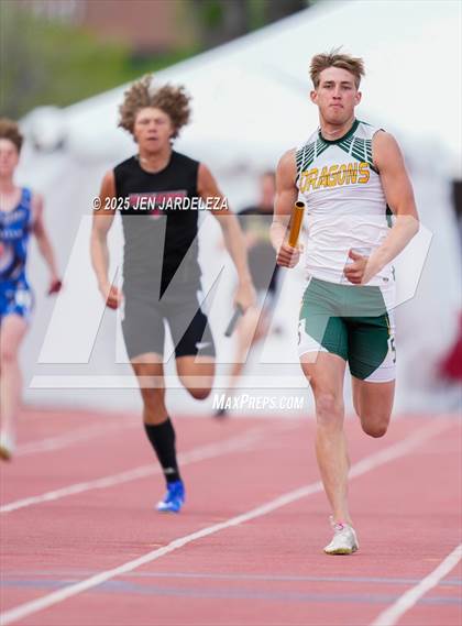 Thumbnail 3 in CHSAA Finals (4 x 200 Relay ) photogallery.