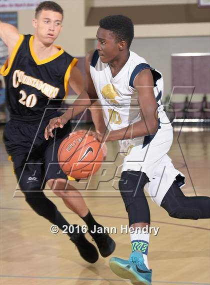 Thumbnail 2 in Desert Hot Springs vs. Cabrillo (MaxPreps Holiday Classic) photogallery.