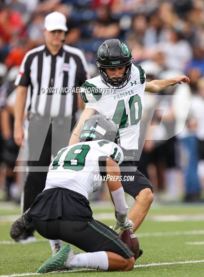 Thumbnail 1 in Prosper vs. Guyer (UIL 6A Regional Quarterfinals) photogallery.