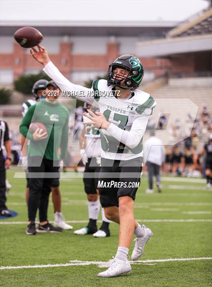 Thumbnail 3 in Prosper vs. Guyer (UIL 6A Regional Quarterfinals) photogallery.