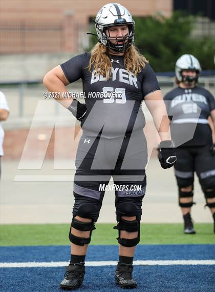 Thumbnail 3 in Prosper vs. Guyer (UIL 6A Regional Quarterfinals) photogallery.