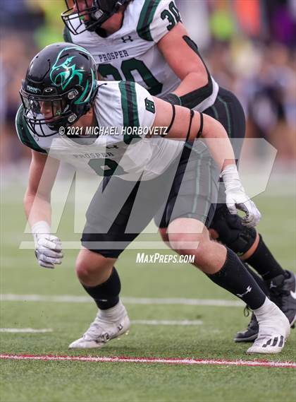 Thumbnail 1 in Prosper vs. Guyer (UIL 6A Regional Quarterfinals) photogallery.