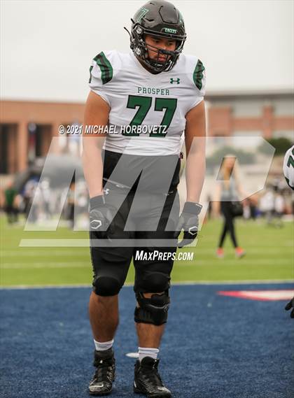 Thumbnail 2 in Prosper vs. Guyer (UIL 6A Regional Quarterfinals) photogallery.