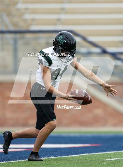 Thumbnail 2 in Prosper vs. Guyer (UIL 6A Regional Quarterfinals) photogallery.