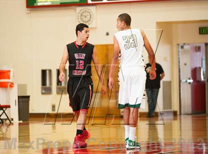 Thumbnail 1 in Valley Christian vs. St. Patrick-St. Vincent (Catholic School Winter Classic) photogallery.