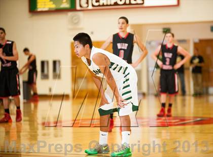 Thumbnail 3 in Valley Christian vs. St. Patrick-St. Vincent (Catholic School Winter Classic) photogallery.