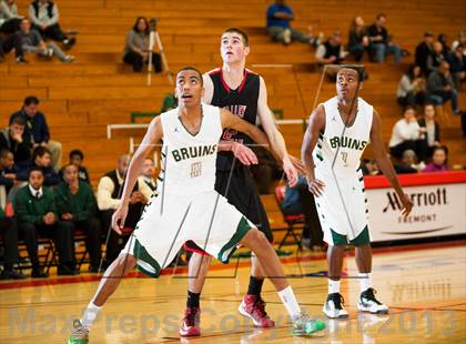 Thumbnail 2 in Valley Christian vs. St. Patrick-St. Vincent (Catholic School Winter Classic) photogallery.