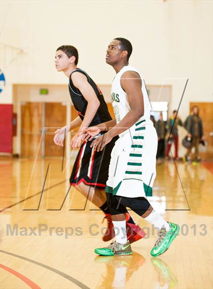 Thumbnail 1 in Valley Christian vs. St. Patrick-St. Vincent (Catholic School Winter Classic) photogallery.