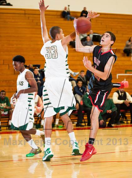 Thumbnail 2 in Valley Christian vs. St. Patrick-St. Vincent (Catholic School Winter Classic) photogallery.