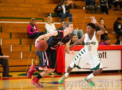 Thumbnail 2 in Valley Christian vs. St. Patrick-St. Vincent (Catholic School Winter Classic) photogallery.