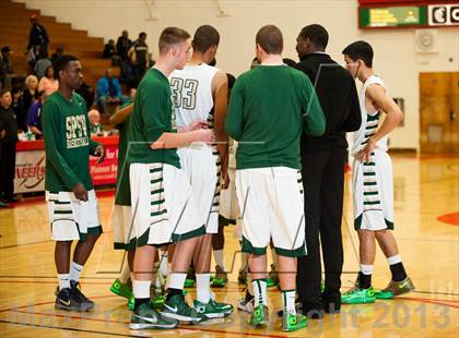 Thumbnail 3 in Valley Christian vs. St. Patrick-St. Vincent (Catholic School Winter Classic) photogallery.