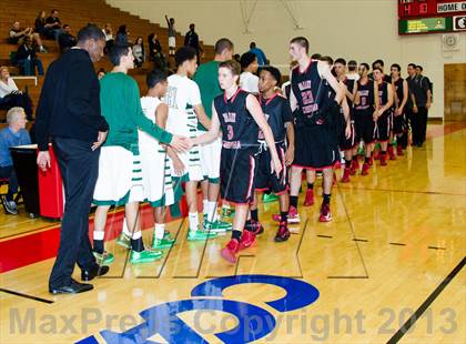 Thumbnail 3 in Valley Christian vs. St. Patrick-St. Vincent (Catholic School Winter Classic) photogallery.