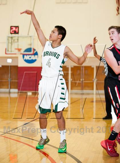 Thumbnail 2 in Valley Christian vs. St. Patrick-St. Vincent (Catholic School Winter Classic) photogallery.