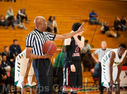 Thumbnail 1 in Valley Christian vs. St. Patrick-St. Vincent (Catholic School Winter Classic) photogallery.