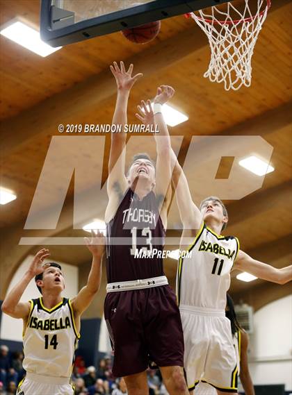 Thumbnail 2 in Thorsby vs. Isabella (Chilton County Tournament) photogallery.