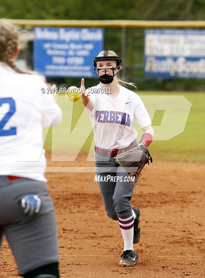 Thumbnail 1 in Verbena vs Thorsby (County Tournament) photogallery.