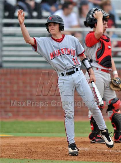 Thumbnail 2 in Creekview vs MacArthur (Carrollton Diamond Classic) photogallery.