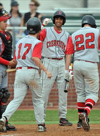 Thumbnail 2 in Creekview vs MacArthur (Carrollton Diamond Classic) photogallery.