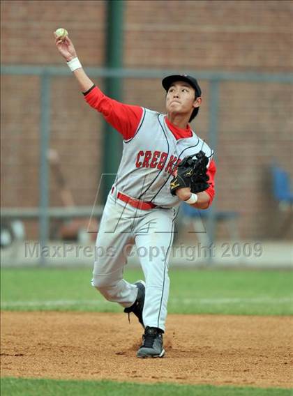 Thumbnail 2 in Creekview vs MacArthur (Carrollton Diamond Classic) photogallery.