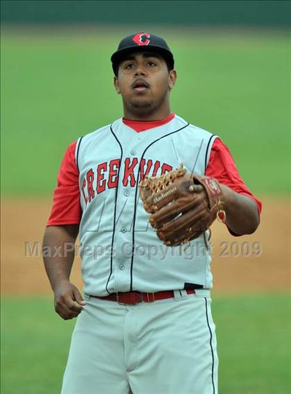 Thumbnail 3 in Creekview vs MacArthur (Carrollton Diamond Classic) photogallery.