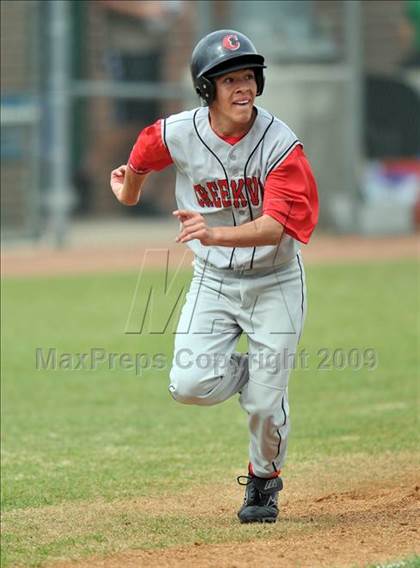 Thumbnail 1 in Creekview vs MacArthur (Carrollton Diamond Classic) photogallery.