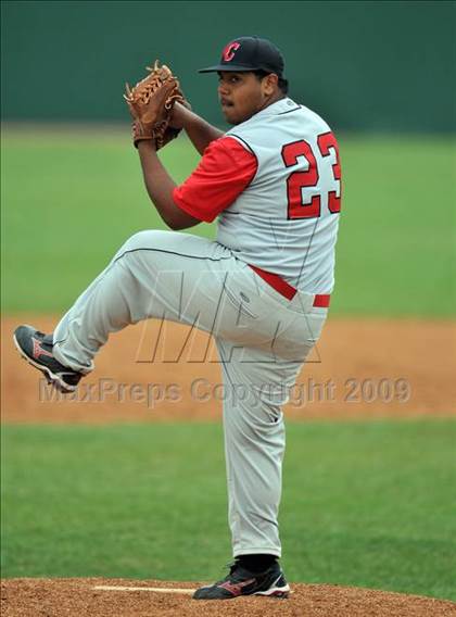 Thumbnail 3 in Creekview vs MacArthur (Carrollton Diamond Classic) photogallery.