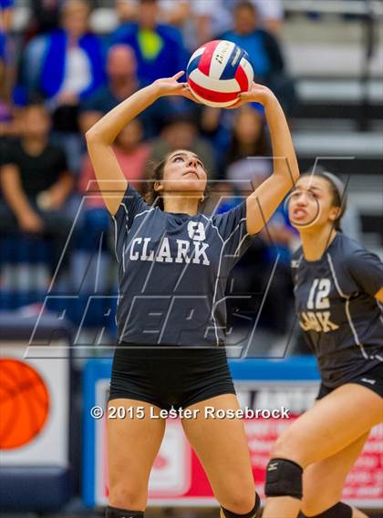 Thumbnail 2 in Clark vs. South San Antonio (UIL 6A Bi-District Playoff) photogallery.