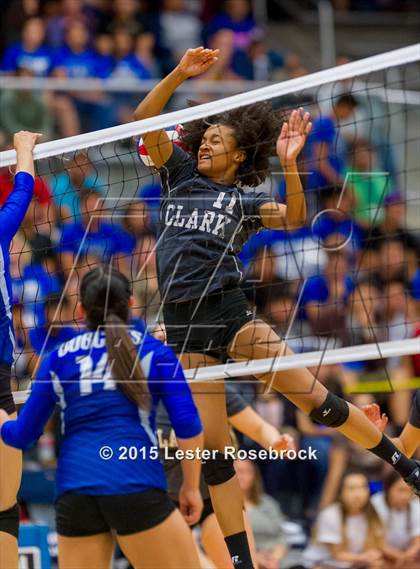 Thumbnail 2 in Clark vs. South San Antonio (UIL 6A Bi-District Playoff) photogallery.
