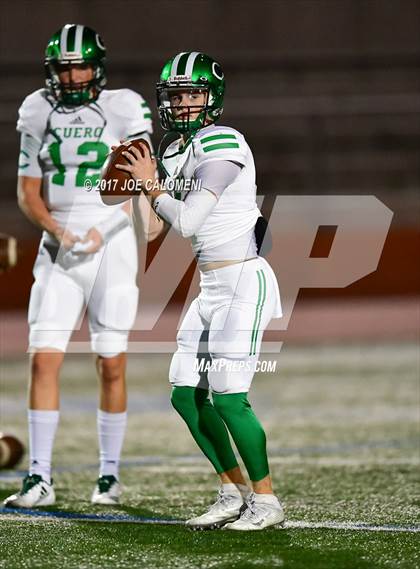 Thumbnail 1 in Cuero vs Navarro (UIL Class 4A-2 Region IV Third Round) photogallery.