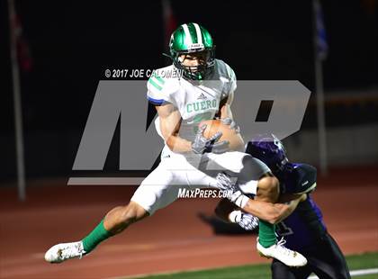 Thumbnail 3 in Cuero vs Navarro (UIL Class 4A-2 Region IV Third Round) photogallery.