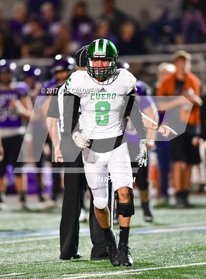 Thumbnail 1 in Cuero vs Navarro (UIL Class 4A-2 Region IV Third Round) photogallery.