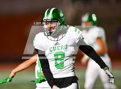 Thumbnail 1 in Cuero vs Navarro (UIL Class 4A-2 Region IV Third Round) photogallery.