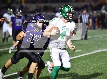 Thumbnail 3 in Cuero vs Navarro (UIL Class 4A-2 Region IV Third Round) photogallery.