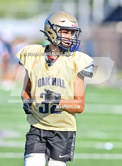 Thumbnail 1 in Oak Hill vs Delta (Grant County Scrimmage) photogallery.