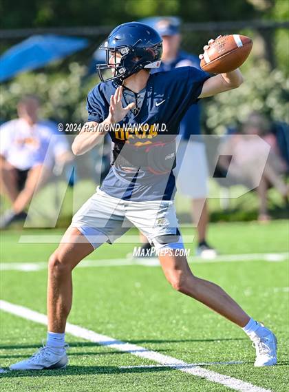 Thumbnail 1 in Oak Hill vs Delta (Grant County Scrimmage) photogallery.
