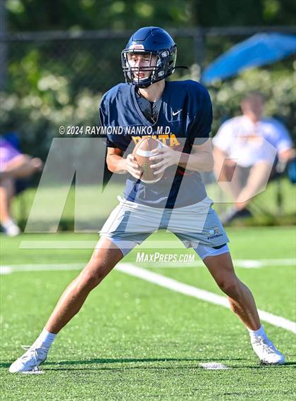 Thumbnail 2 in Oak Hill vs Delta (Grant County Scrimmage) photogallery.