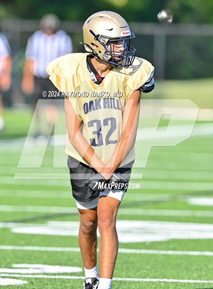 Thumbnail 2 in Oak Hill vs Delta (Grant County Scrimmage) photogallery.